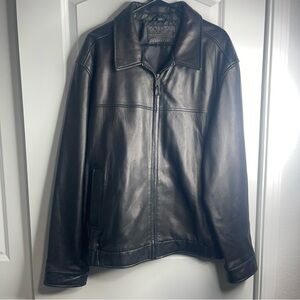 Vintage dockers leather Jacket